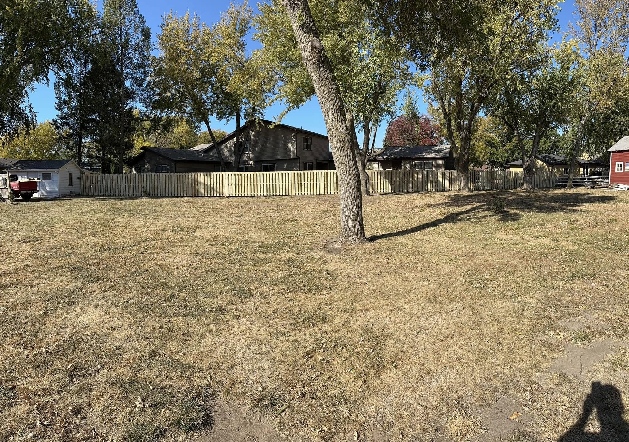 Recent completed fence project